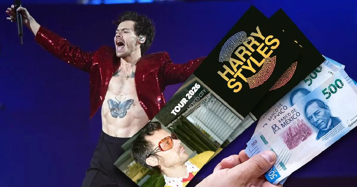 Harry Styles revela precios oficiales de boletos para sus conciertos en México 2026