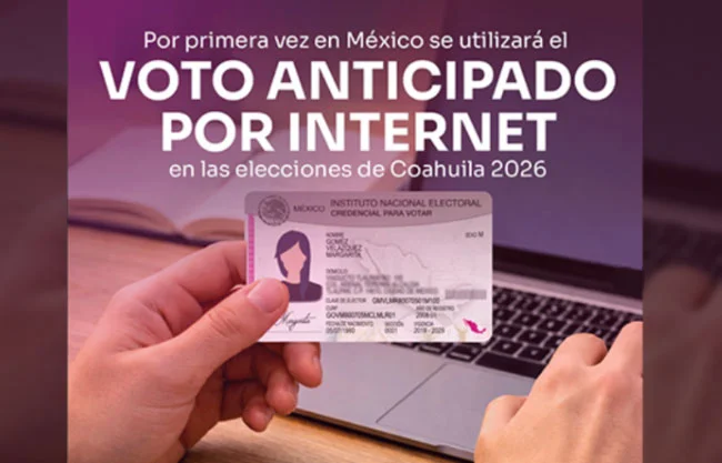 Tienen coahuilenses hasta el 10 de febrero para solicitar voto anticipado