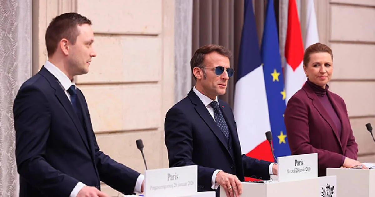 El primer ministro de Groenlandia, por su parte, agradeció el apoyo recibido de Francia