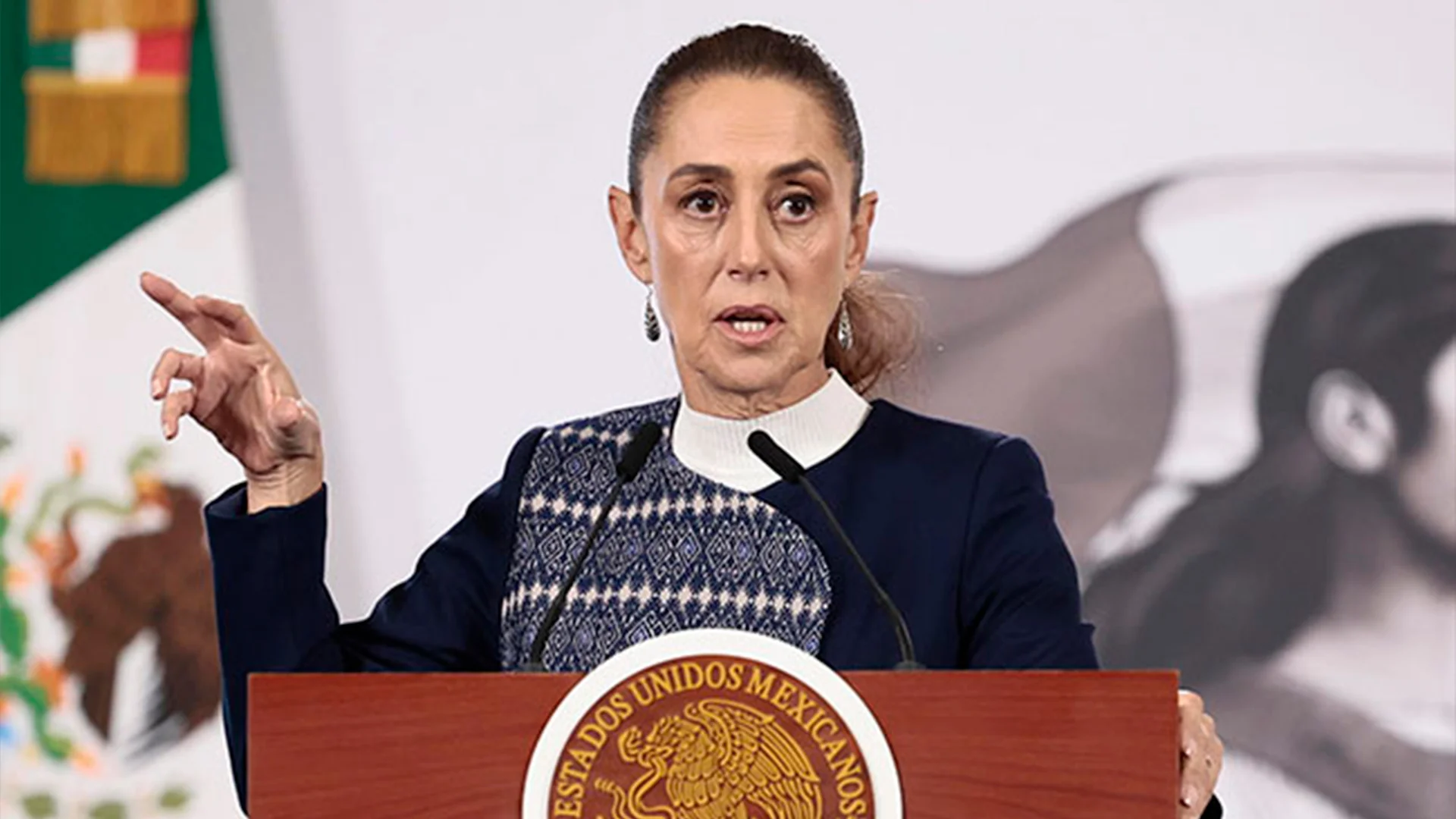 Dentro de esa ayuda humanitaria, agregó la Presidenta que México 'determinará' si incluye el envío de crudo.