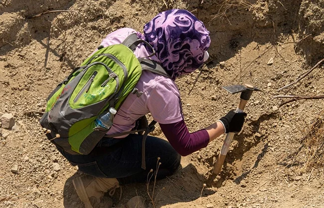 Tras una llamada anónima, integrantes del Colectivo hallaron una fosa clandestina en la comunidad de La Llave, en San Juan del Río.
