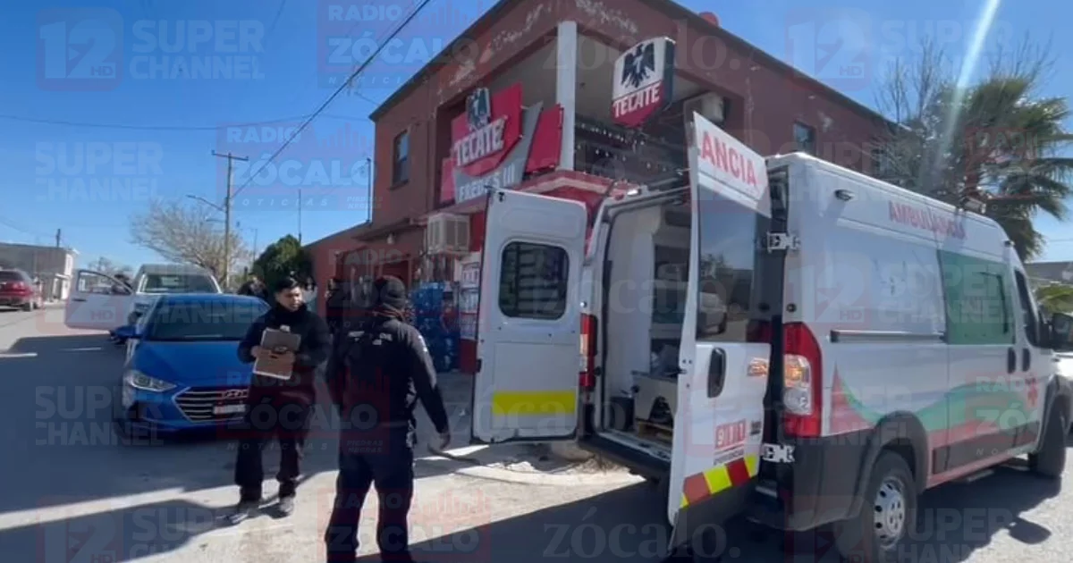 Muere adulto mayor en tienda de abarrotes de la Nueva Imagen