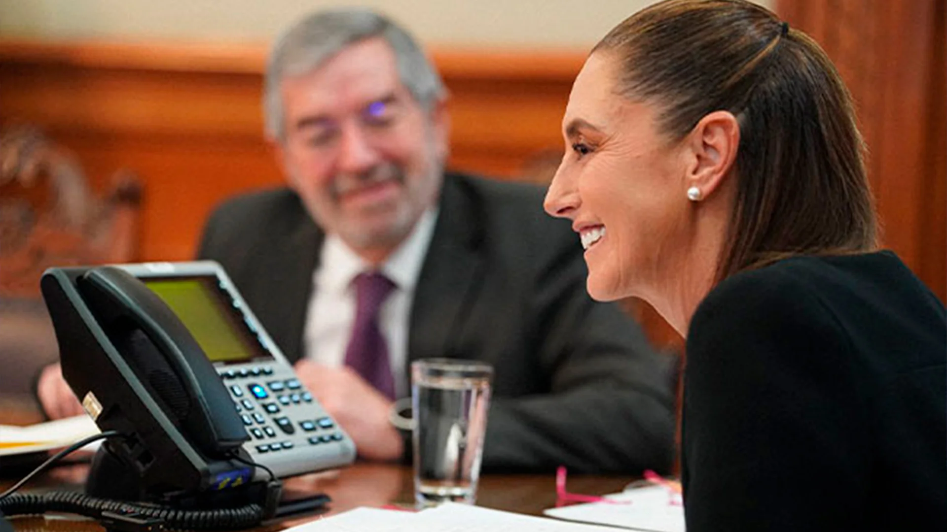 La presidenta sostuvo una llamada telefónica con su homólogo estadounidense, Donald Trump; entérate aquí de qué hablaron.