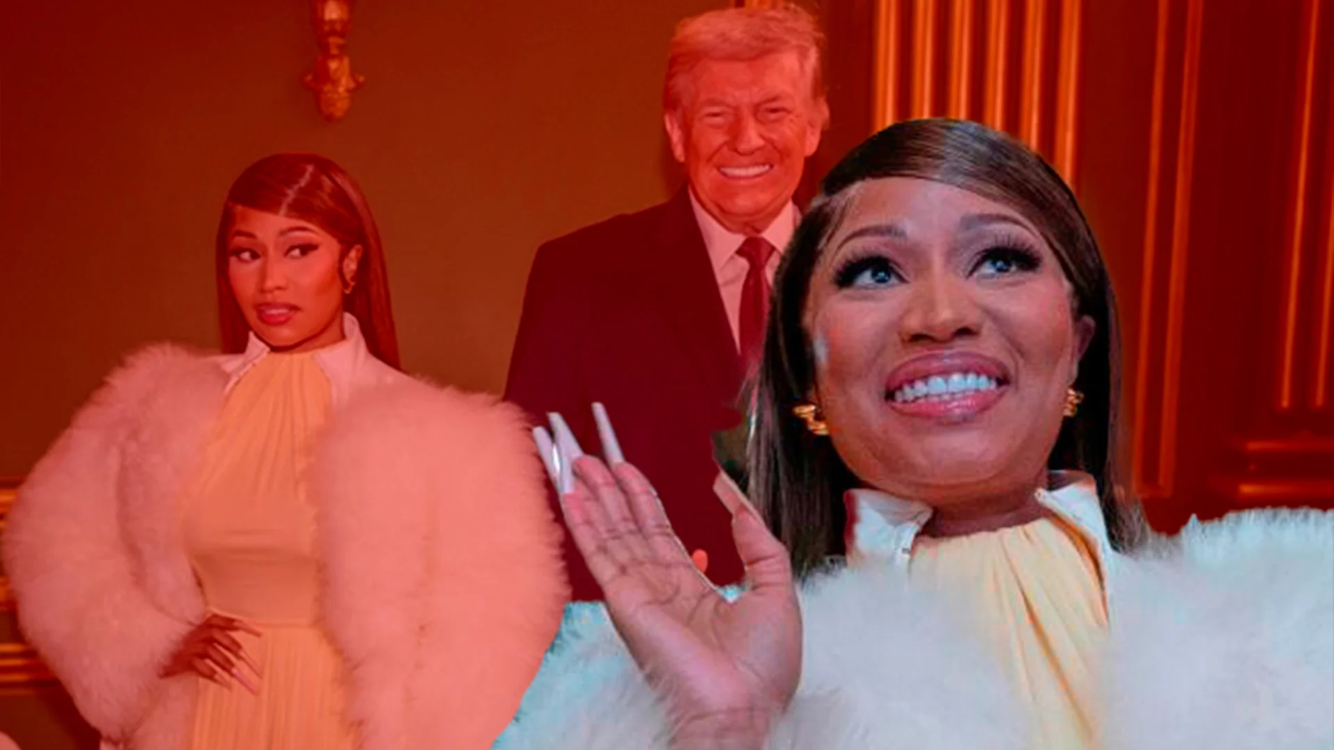Nicki Minaj desata furia en redes tras declararse ‘fan número uno’ de Donald Trump