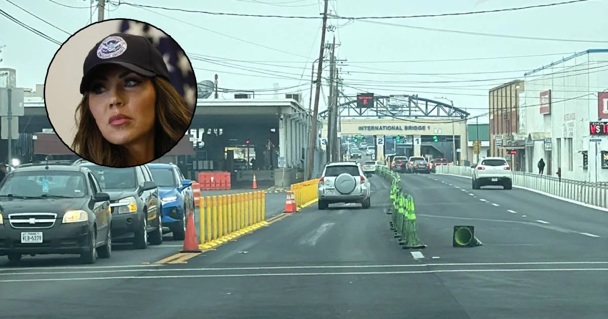 La funcionaria se reúne con representantes de la seguridad fronteriza