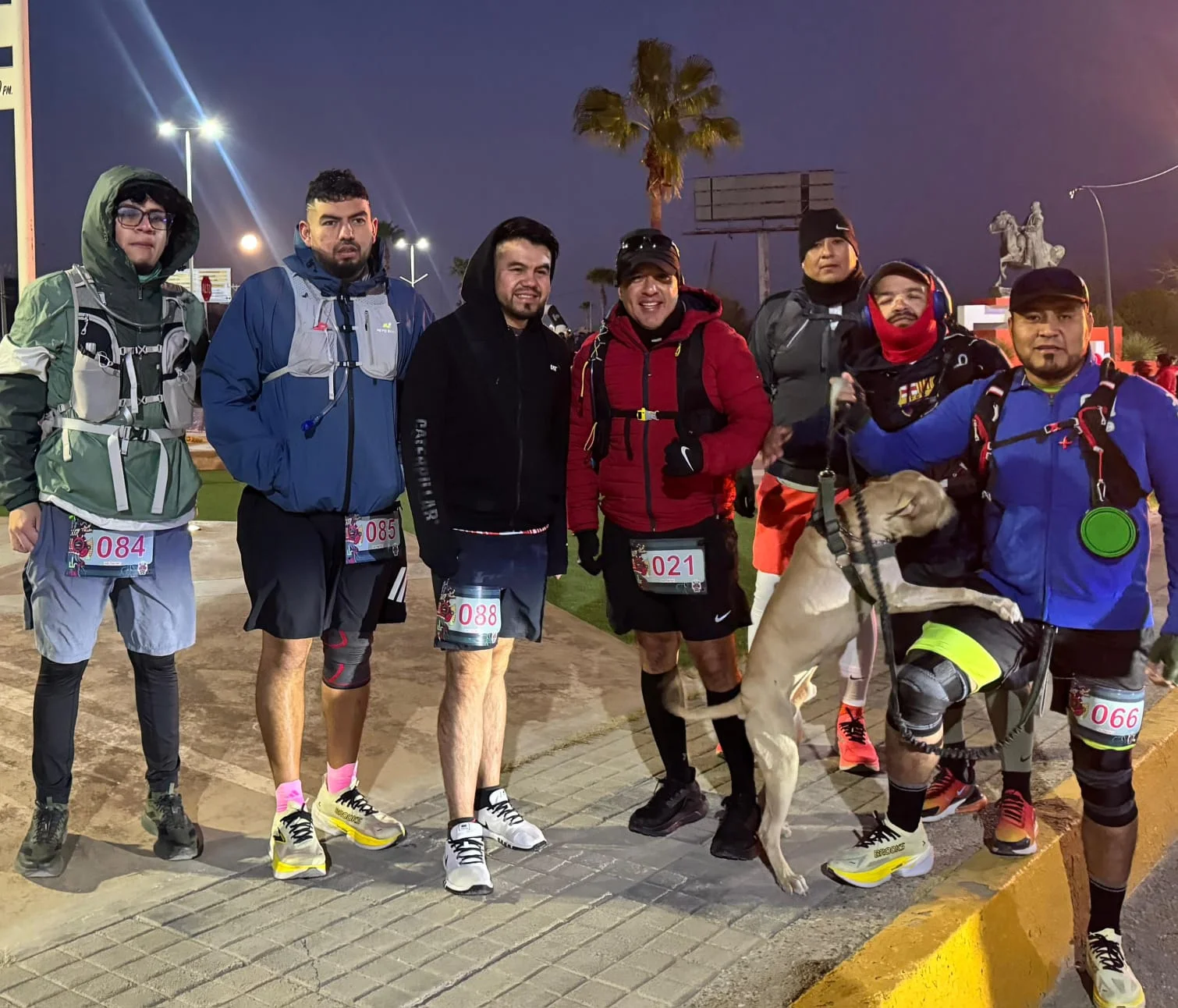 Corredores Libres de PN participan la carrera 31K Machos en Acuña
