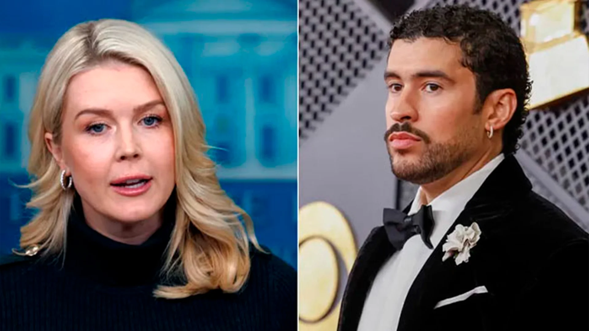 ‘Intentan demonizar a fuerzas del orden’: Casa Blanca responde a Bad Bunny por discurso en los Grammy contra ICE