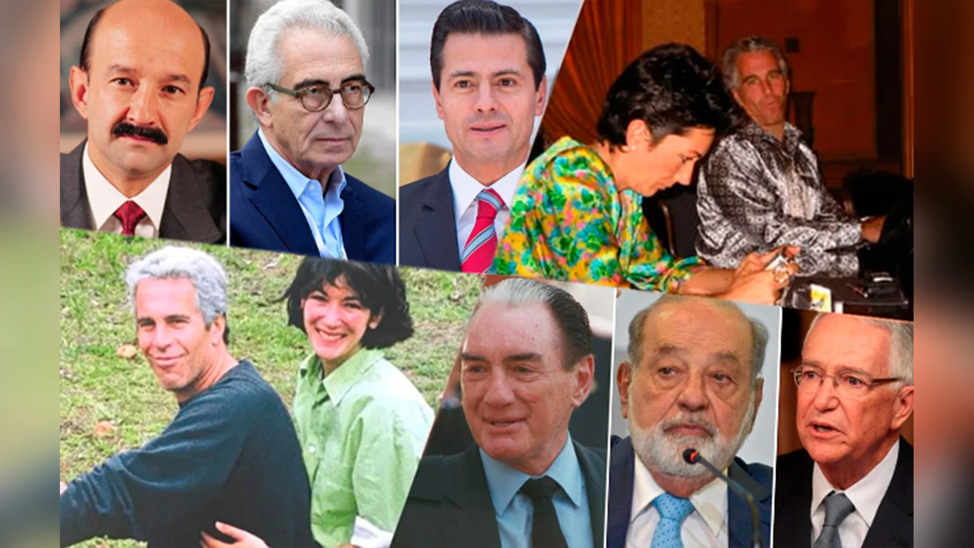 ¿Quiénes son los personajes mexicanos que aparecen en correos y listas del caso Epstein?
