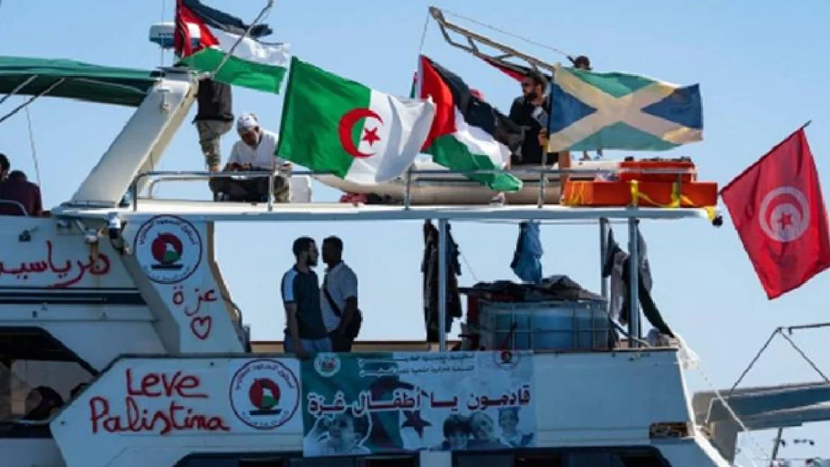 El 29 de marzo, alrededor de 3 mil participantes de más de 100 países zarparán hacia la franja devastada por la guerra