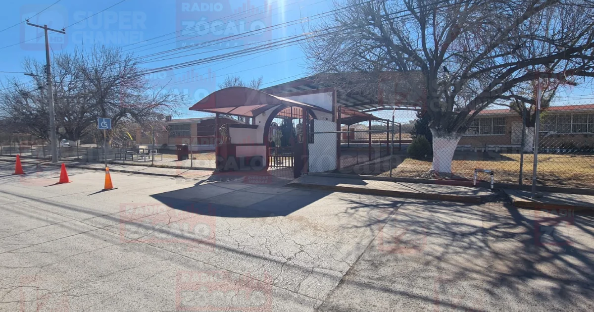 Recuperan cámaras robadas de escuela en la colonia San Luis