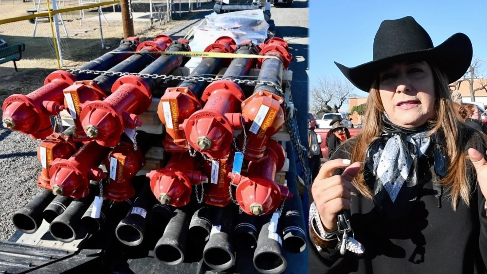 Además de utilizarlos en los incendios, facilitarán agua a los residentes.