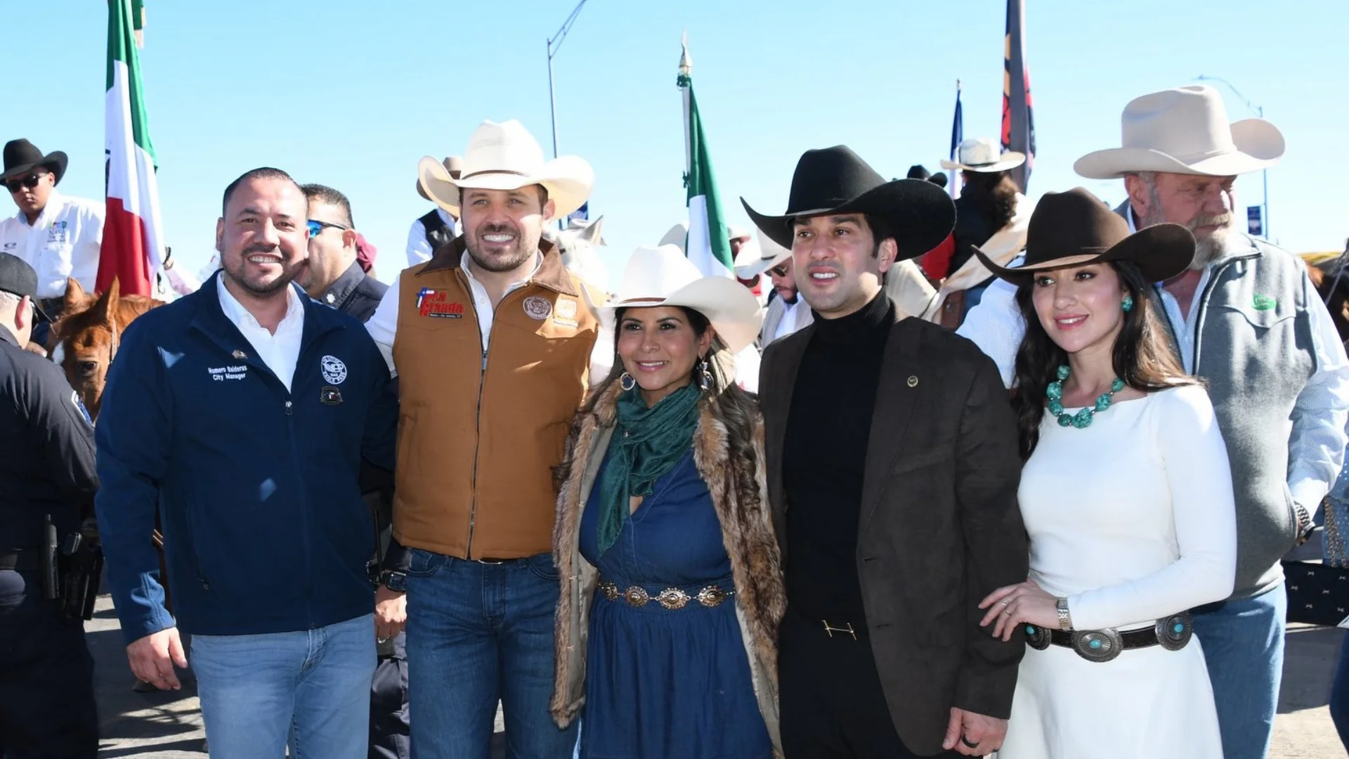 Destaca Aarón Valdez espíritu binacional de La Grande