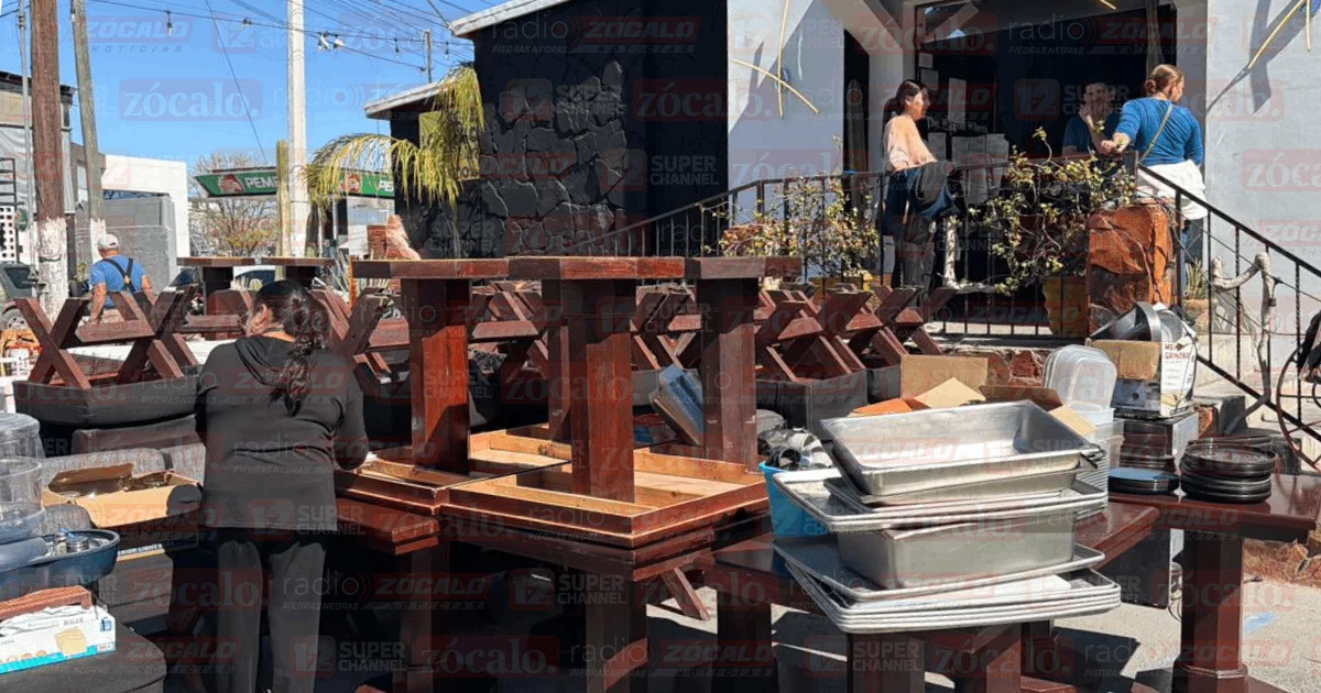 Embargan mobiliario de restaurante Wagon Wheel, en garantía de 21 trabajadores