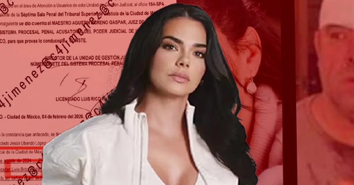 Un magistrado ordenó la vinculación a proceso de la actriz Livia Brito por el delito de falsedad de declaraciones ante autoridad.