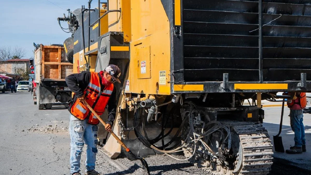 Obras Públicas atendió 172 baches durante el mes de enero, dio a conocer el titular del departamento, Luis Gibrán González Peña