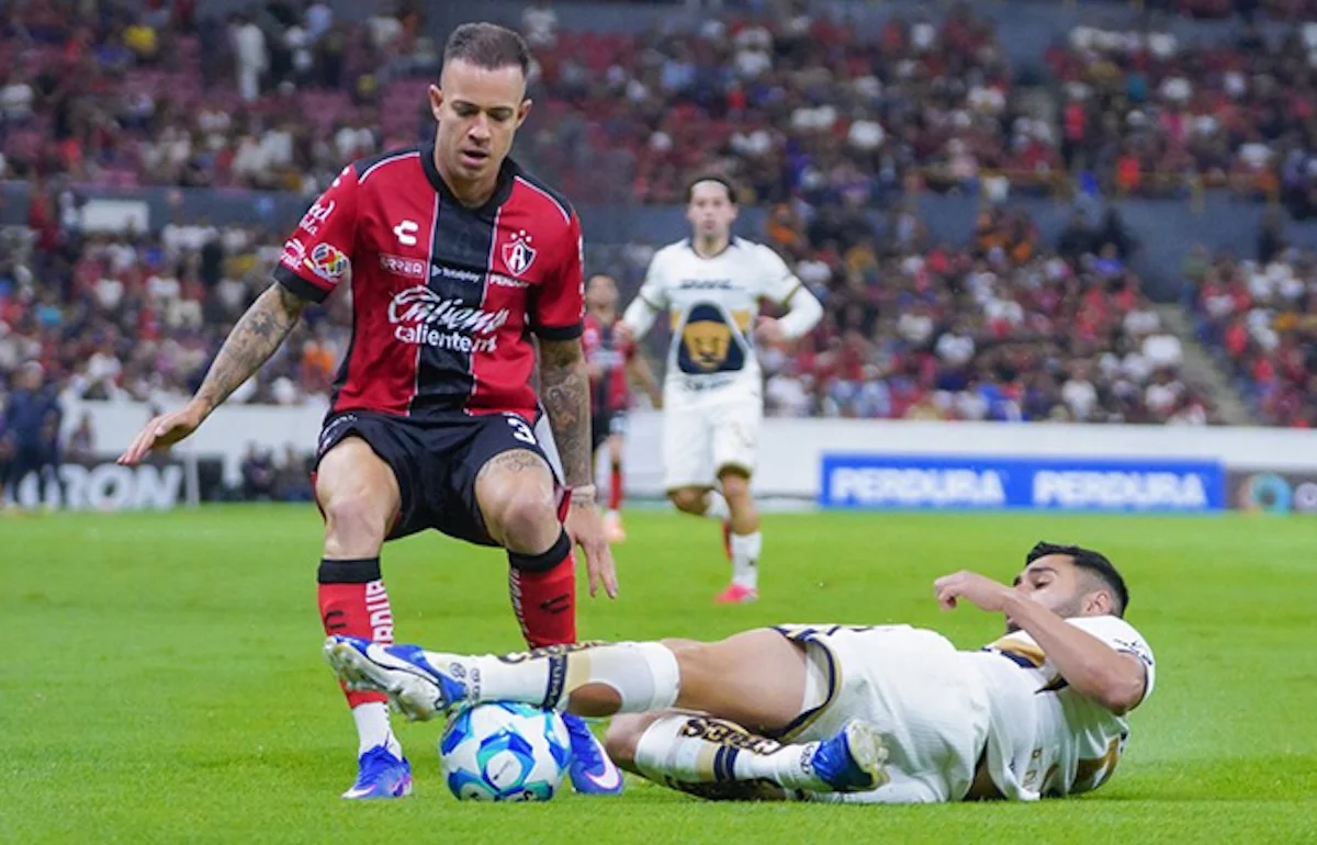 ¡A lo Atlas! ‘Rojinegros’ rescatan empate ante Pumas en los últimos minutos