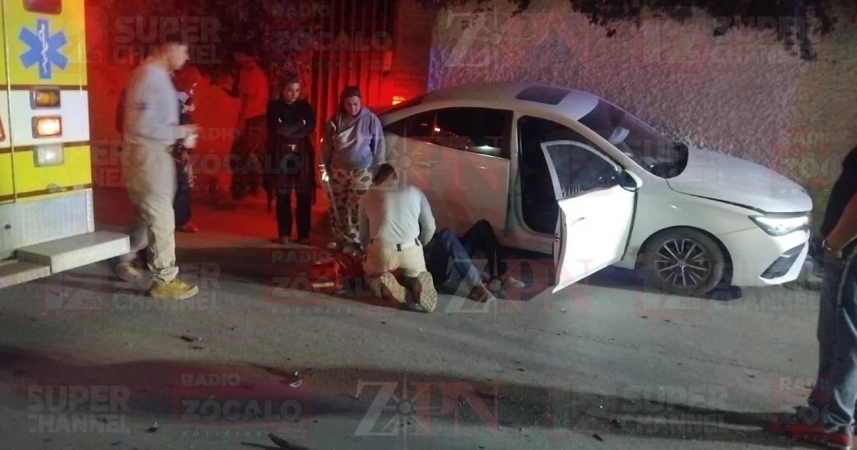 Los vehículos involucrados fueron un Ford Mustang y un MG5.