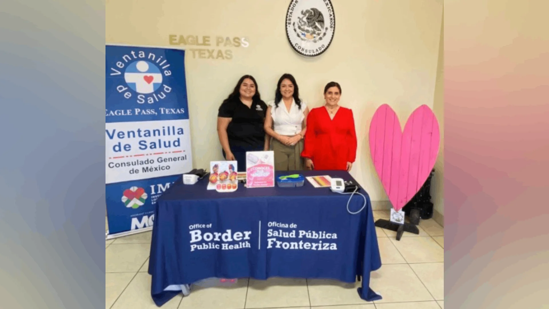 Es parte de las actividades que tiene contempladas el consulado mexicano y la Ventanilla de Salud, durante la semana en la que se puso en marcha la campaña denominada Ama Tu Corazón.