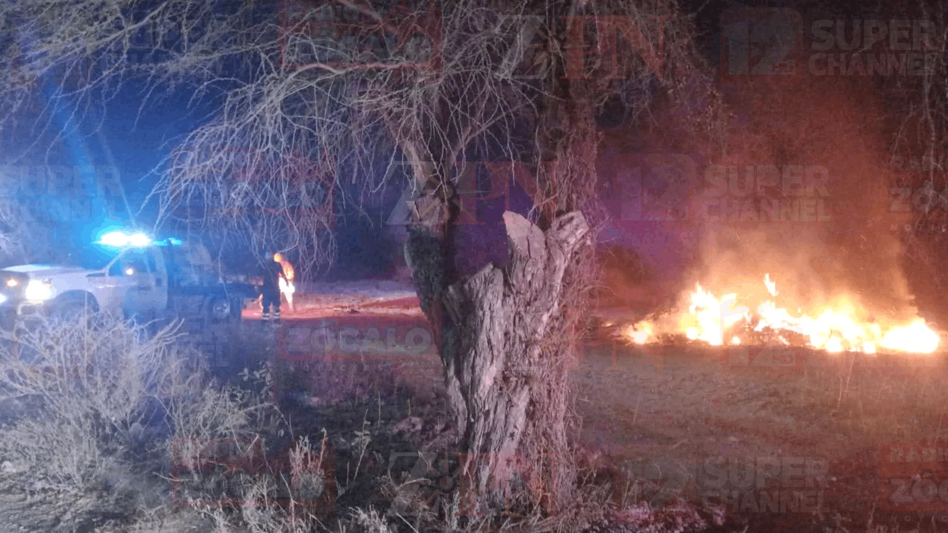 No se registraron personas lesionadas ni daños a viviendas cercanas.