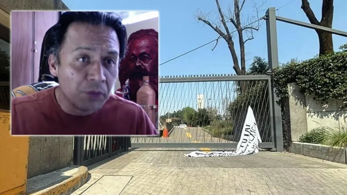 El doctor en Filología Hispánica salió en una sola ocasión a recoger alimentos que le donaron sus compañeros