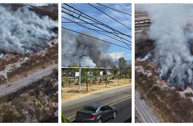 Las clases en la Preparatoria número 2, de la UNAM, fueron suspendidas la mañana de este martes luego del humo generado por el incendio.