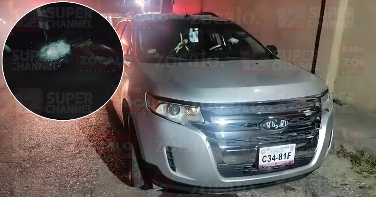 Menores causan daños a vehículos al lanzar piedras