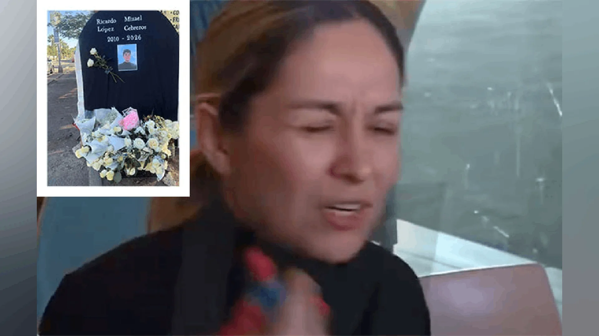 Berenice López, madre de Ricardo Misael, reprochó la persistencia de la violencia en Culiacán, Sinaloa.