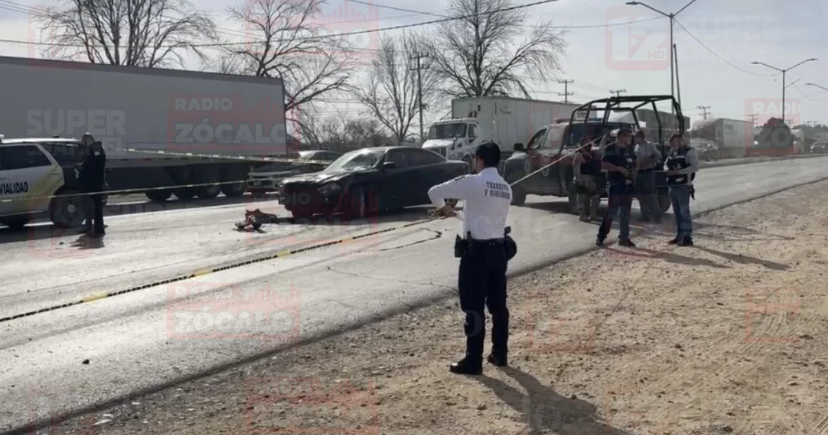 Autoridades analizan responsabilidad de conductor que atropelló a repartidor en bulevar Carranza