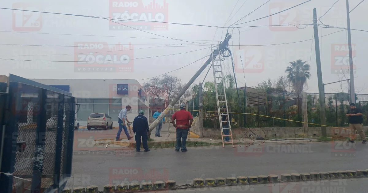 Tránsito coordina vialidad ante trabajos en la avenida Lázaro Cárdenas