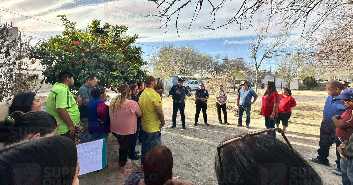 Impulsan comité de seguridad vecinal en colonia Aeropuerto