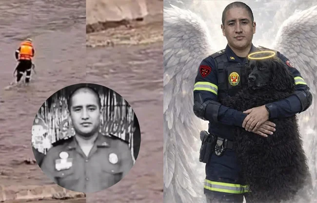 Las autoridades buscan este sábado intensamente a un rescatista que fue dado por desaparecido tras ingresar a las caudalosas aguas del río Rímac
