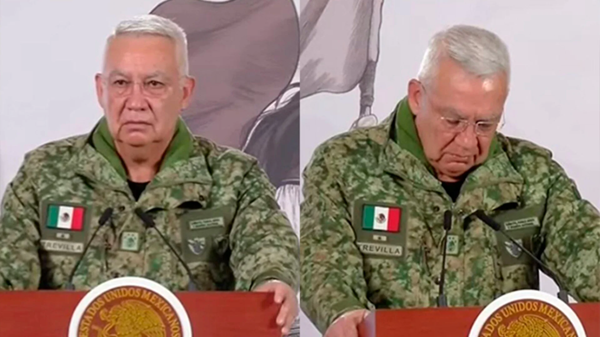 Ricardo Trevilla Trejo dijo que los soldados cumplieron su misión con éxito mostrando la fuerza del estado.