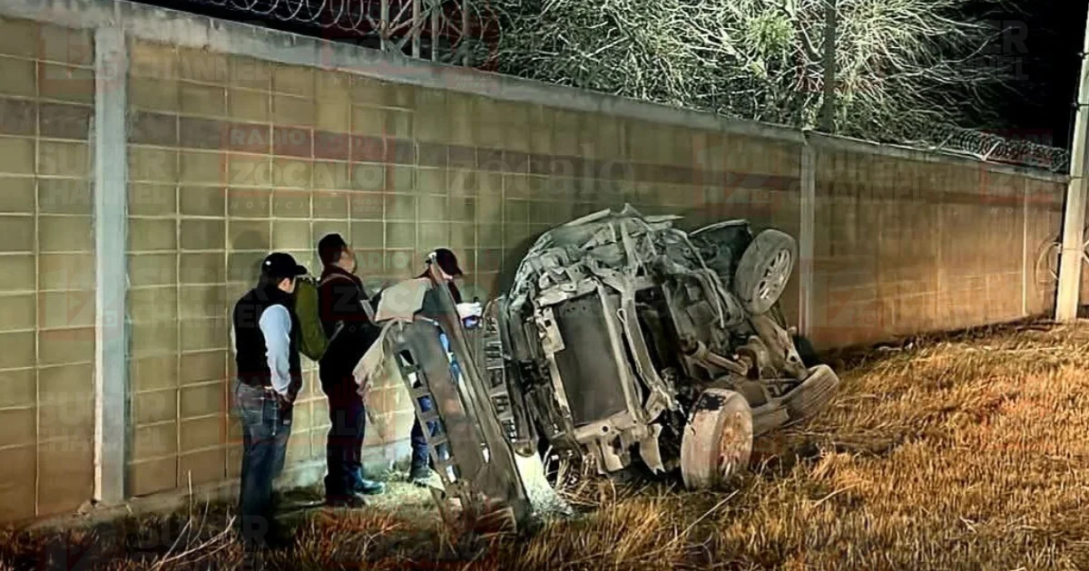 El vehículo se salió del camino en el tramo Nava-Piedras Negras