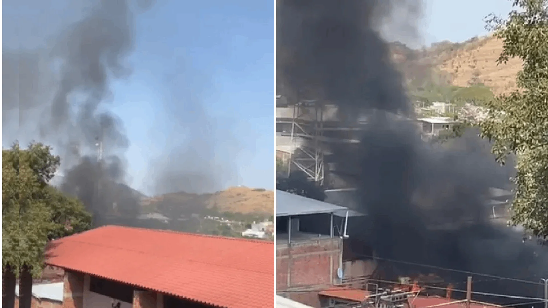 Quema de vehículos, ataques a edificios públicos y cierres carreteros en la tierra natal de 'El Mencho' son reportados este lunes 23 de febrero.