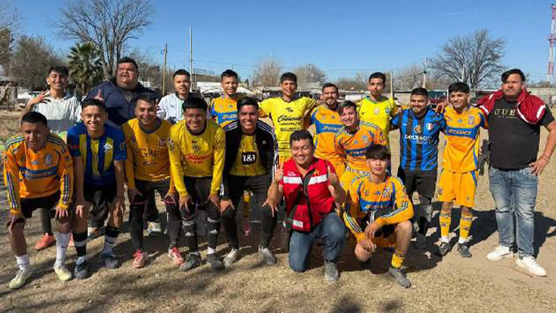 Edgar “Chalón” Mata y Adrian “Una” Vazquez fueron los que timbraron por parte de la escuadra comandada por Raul de la Cruz.