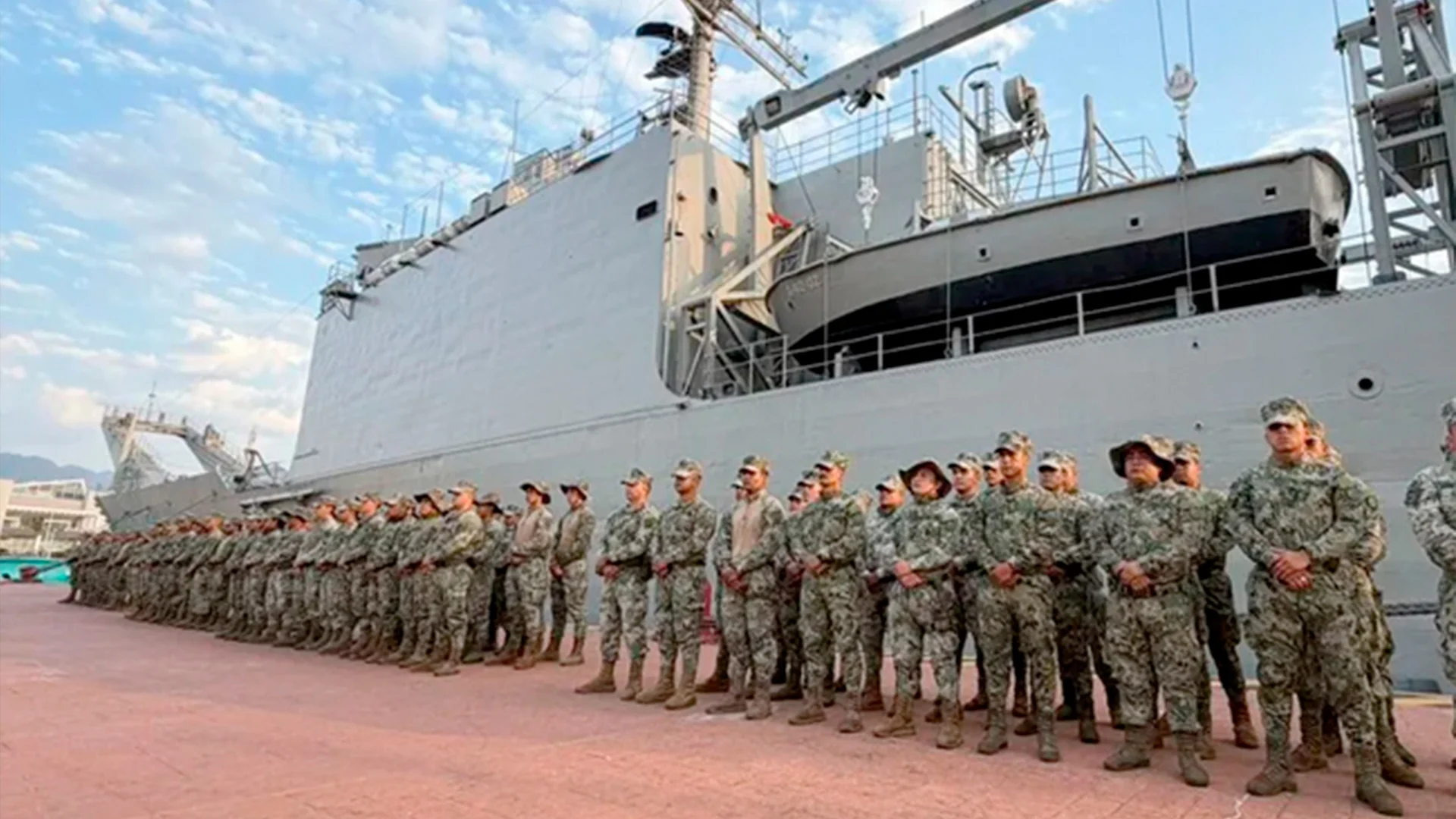 Llegan 103 infantes de Marina a Puerto Vallarta tras operativo contra ‘El Mencho’