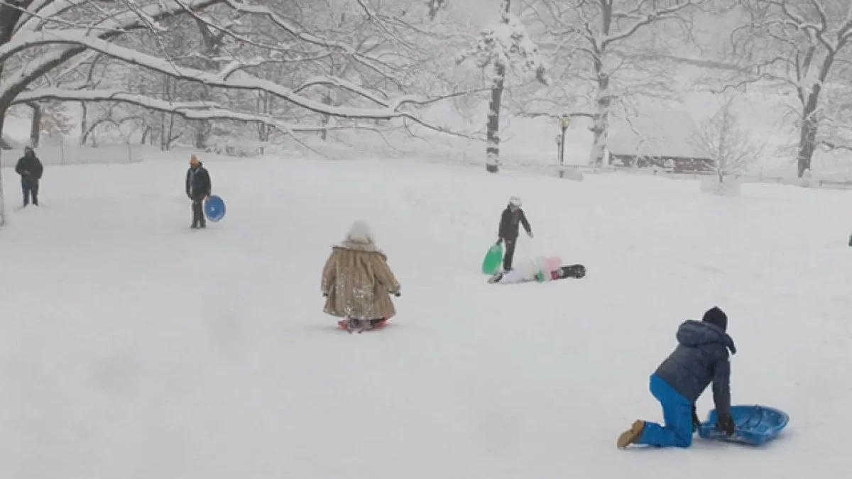 El Servicio Meteorológico Nacional confirmó que la tormenta invernal se colocó entre las 10 más grandes nevadas de la historia en Central Park