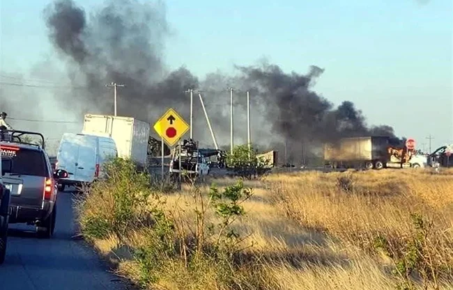 Desde temprana hora la frontera chica ha sido sacudida por enfrentamientos, narcobloqueos y ha sufrido una jornada de fuerte narcoviolencia