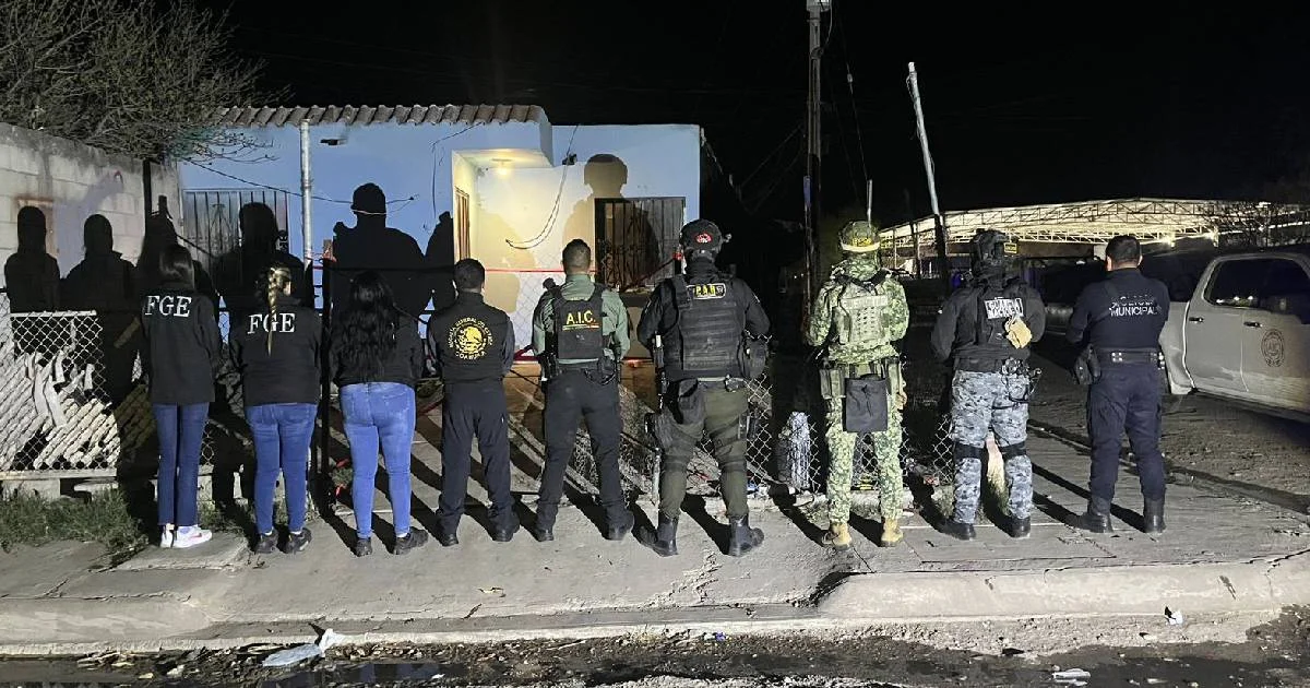 Arrestan a dos narcomenudistas en cateos en Múzquiz