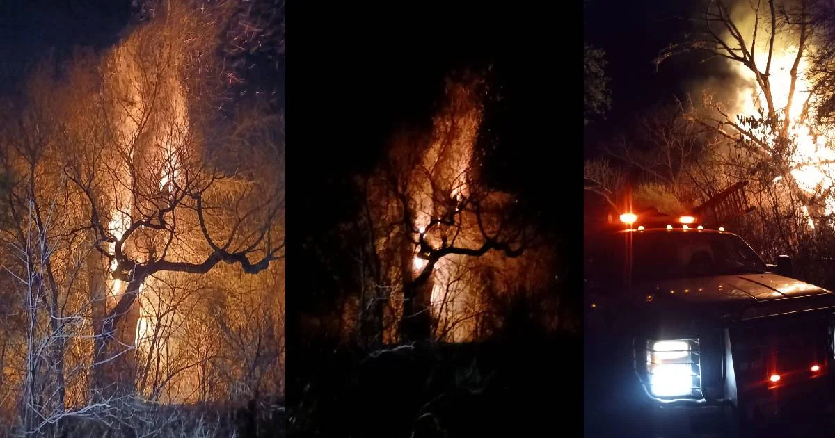 Fuertes vientos complican las labores para controlar el fuego
