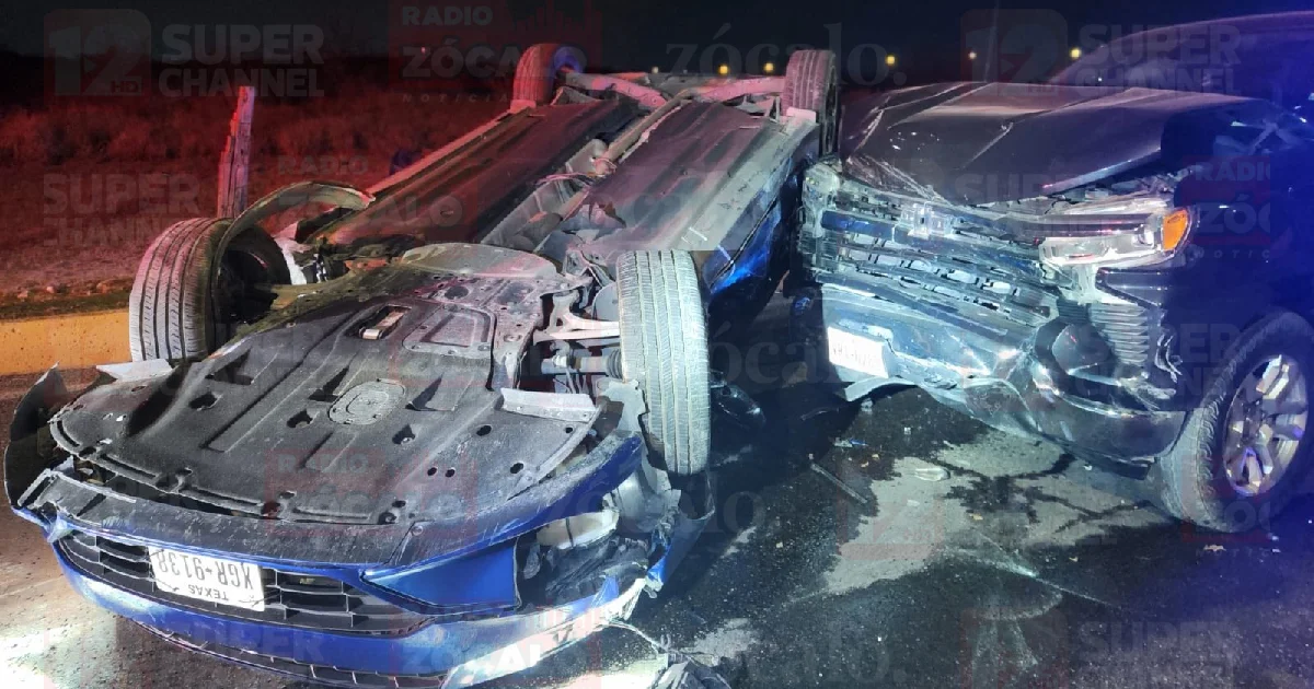 El accidente ocurrió en las curvas de prolongación Manuel Pérez Treviño durante la madrugada