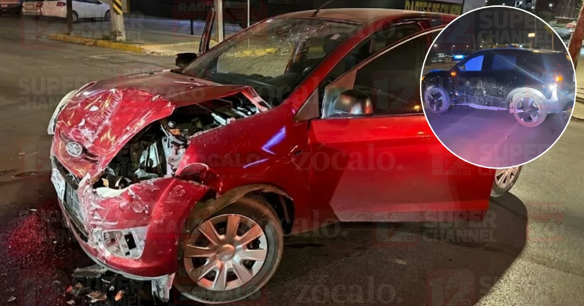 Conductor ebrio provoca choque y deja tres lesionados