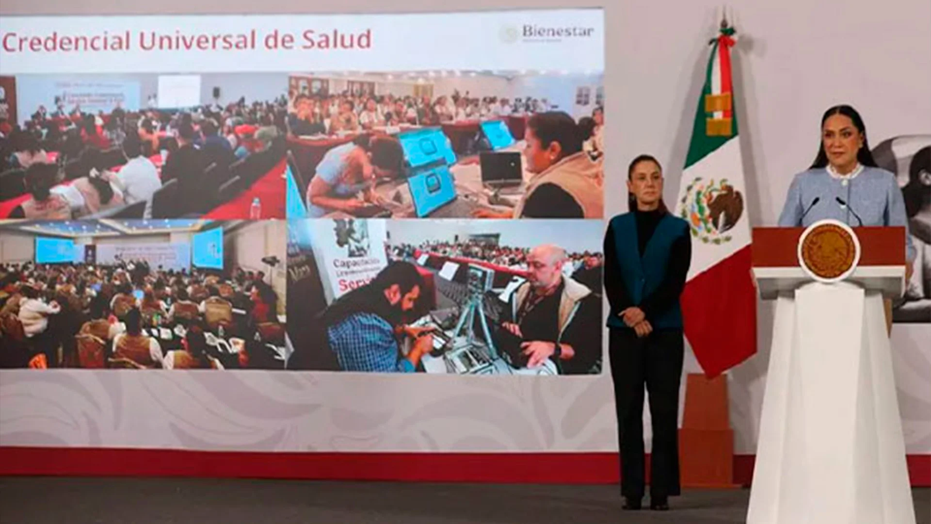 Ariadna Montiel anuncia instalación de casi 3 mil módulos para tramitar la Credencial Universal de Salud