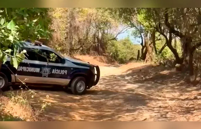 El hallazgo ocurrió en una zona boscosa sobre la calle Camino al Monte, en la colonia Nueva Jerusalén