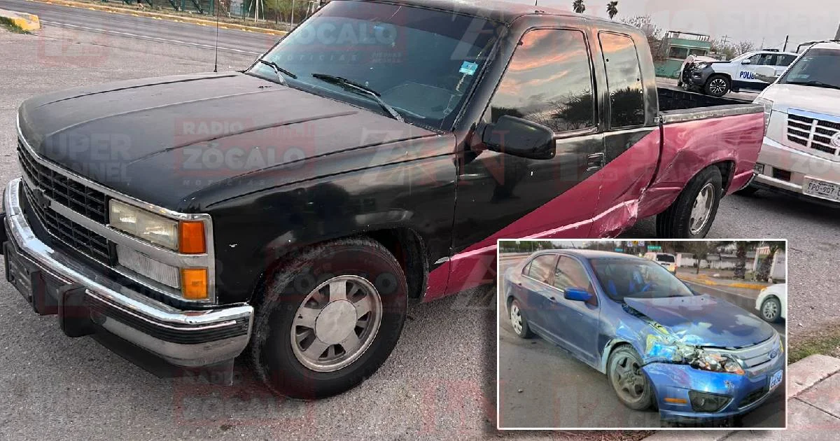 Conductor de 18 años causa accidente vial