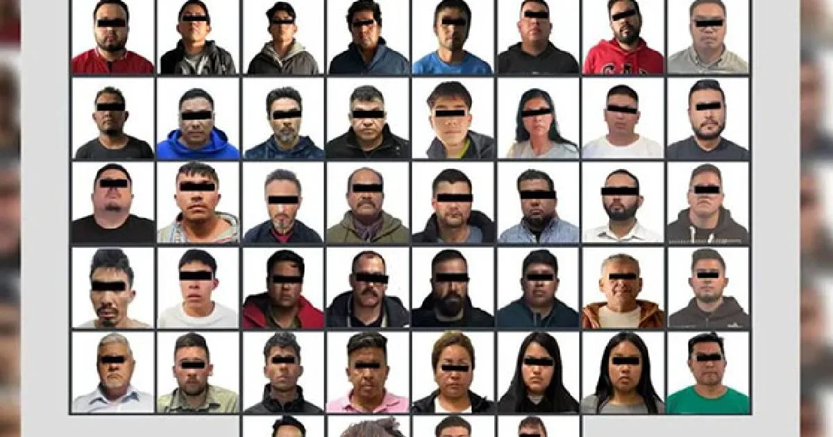 Suman 44 detenidos por montar retenes falsos y usar insignias apócrifas en Edomex