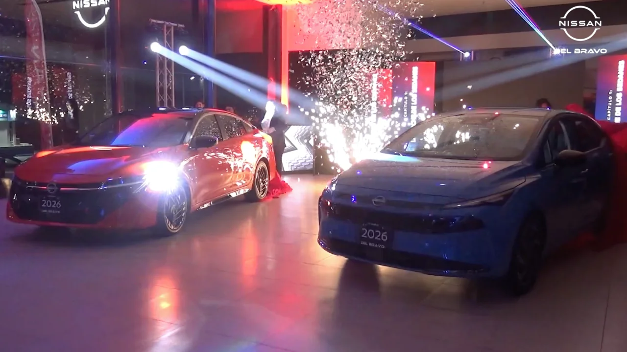 Presenta Nissan del Bravo a los nuevos Versa y Sentra 2026