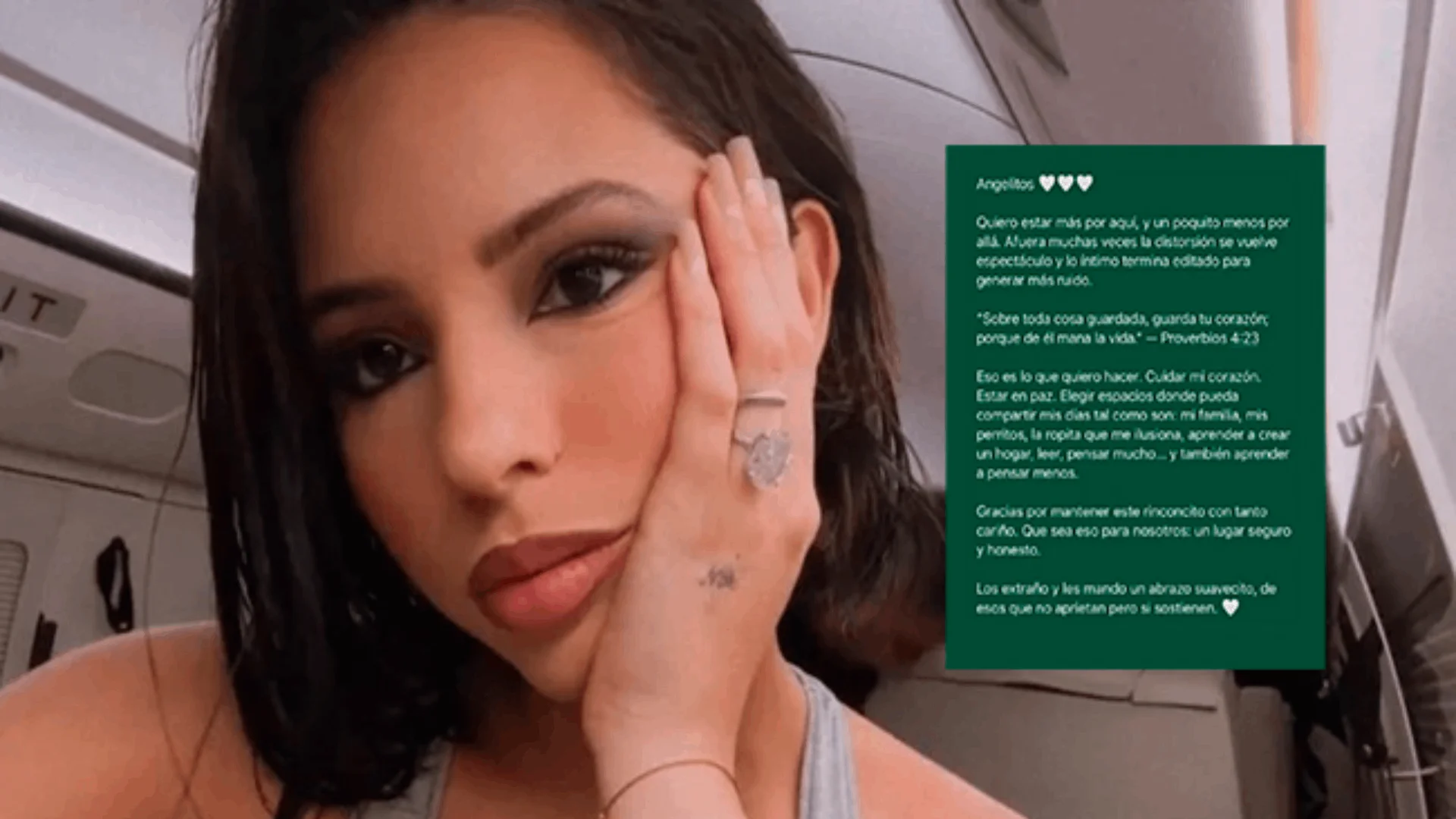 Ángela Aguilar anuncia que se alejará de las redes sociales: ‘quiero estar en paz’