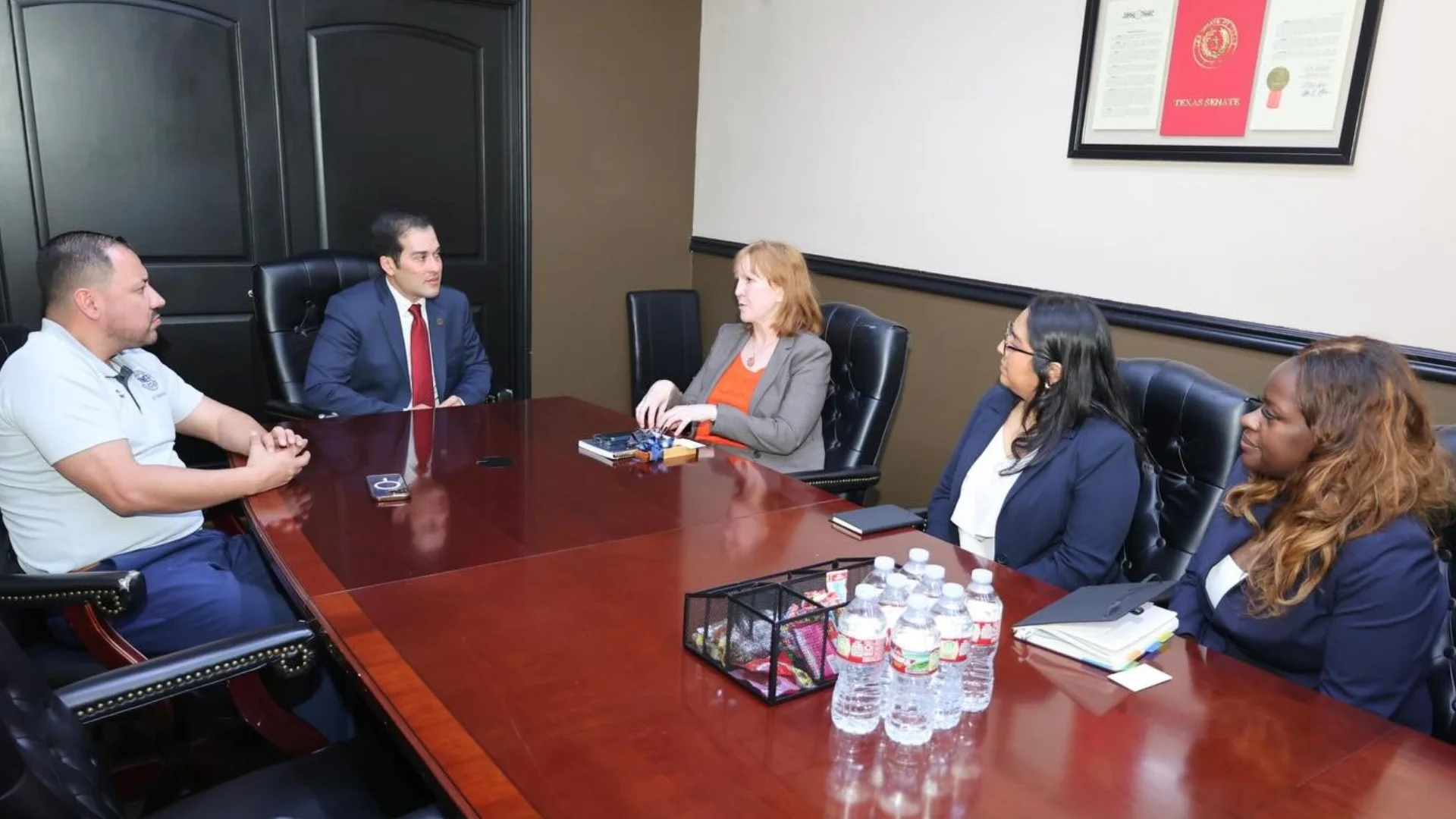 La reunión permitió identificar áreas de crecimiento y proyectos conjuntos entre ciudades fronterizas