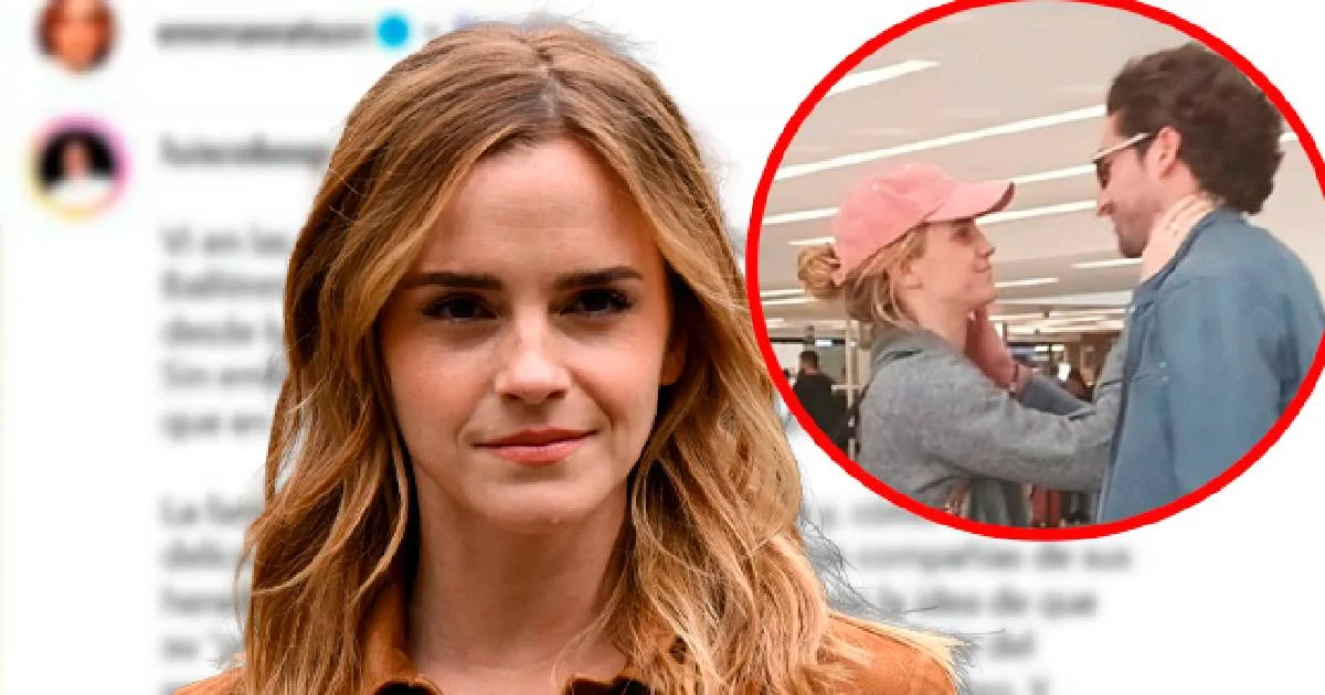 Esta es la carta que Emma Watson recibió para ser advertida sobre Gonzalo Hevia Baillères